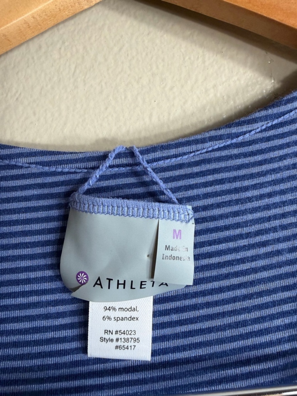 Athleta Bellisima Reversible Blue Racerback Midi Dress High Low M - Picture 4 of 5